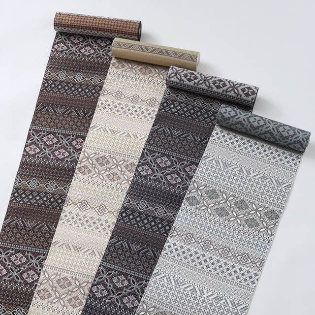 名古屋帯 綴れ織 花紋 蝶 着物 101a なきゃ o 