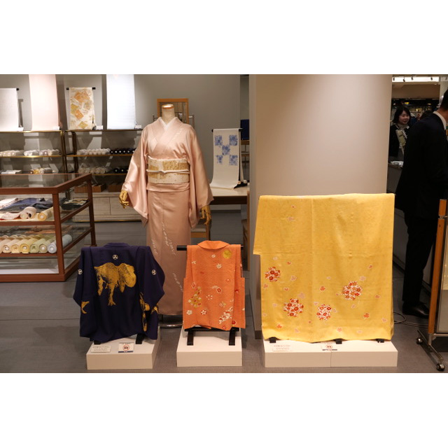 やわらかでシンプル 東京手描友禅 小倉悟 作品展