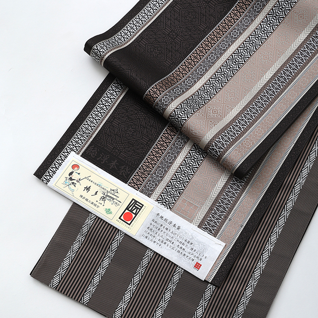 博多織　袋帯 総浮本袋