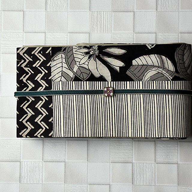 KIMONO SMILE 大人エスニック きりばめ半巾帯