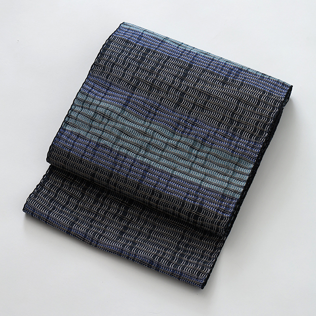 2026年 八寸名古屋帯 ゆらぎ 時雨 段