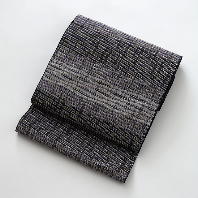 2026年 八寸名古屋帯 ゆらぎ 時雨 段