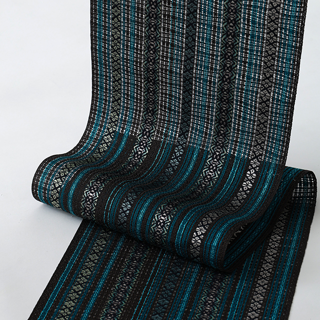 2026年 八寸名古屋帯 絽浮 絽紙布献上