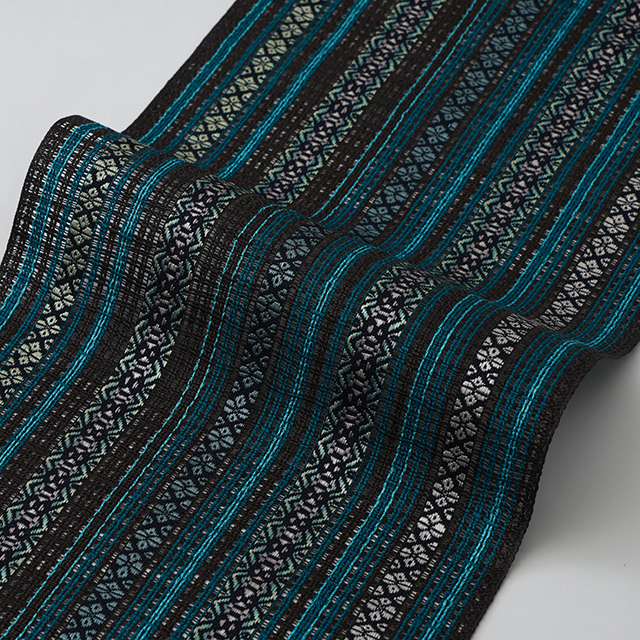 2026年 八寸名古屋帯 絽浮 絽紙布献上