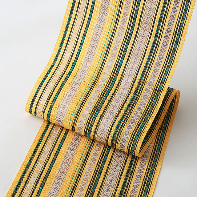 2026年 八寸名古屋帯 絽浮 絽紙布献上