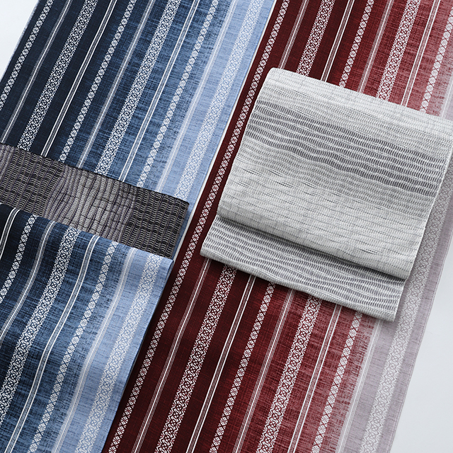 2026年 夏きもの　献上涼(すずし)